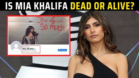former pornstar mia khalifa reacts to her death hoax with a hilarious meme youtube