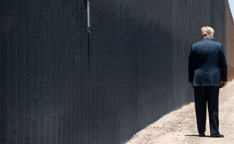Trump Critica Muro Fronterizo Construido Por Particulares En Texas