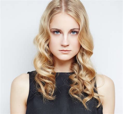 The options are limitless with this fun and flirtatious color category; Curly blonde hair pegs to inspire you - All Things Hair ...