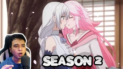 React Kallen Yae Sakura Cooking With Valkyries Season Eps Youtube