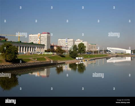 Minsk Capital Of Belarus Belorussia Stock Photo Alamy