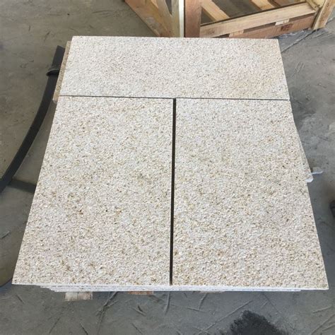 Bush Hammered G682 Yellow Granite Tile Manufacturers Suppliers