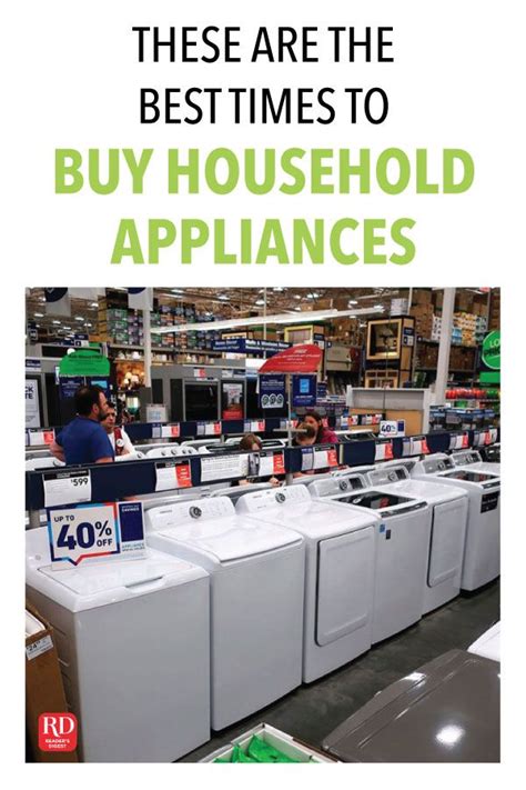 We've seen both best buy and sears take up to 35% off major appliances and offer free shipping on. The BEST Times of Year to Buy Appliances, Revealed (With ...