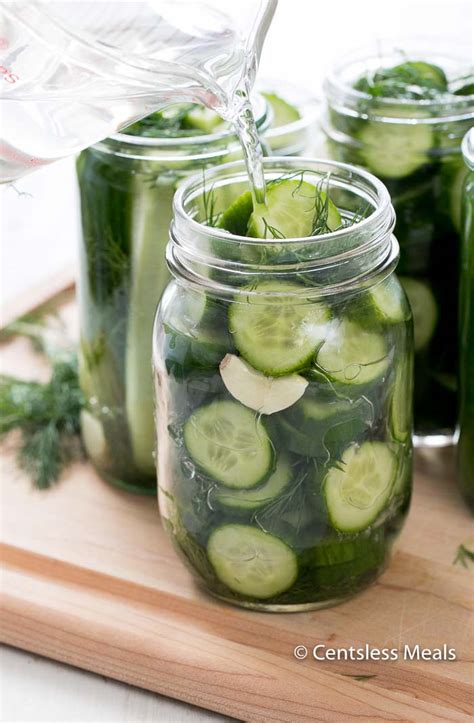 Refrigerator Dill Pickles Summer Fresh And Crisp The Shortcut Kitchen
