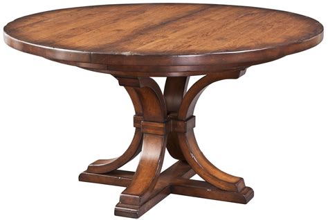 Add a delightful alternative to your dining table style with a pedestal kit from osborne! Wayland Pedestal Extension Dining Table from DutchCrafters ...
