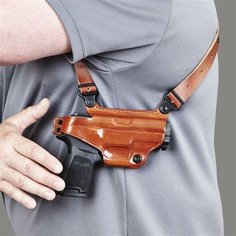 Galco Miami Classic Shoulder Holster For Glock Models 17 18 19 19x 22