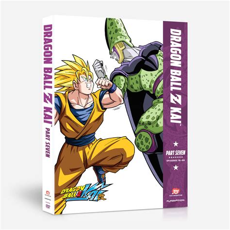 The fifth season of the dragon ball z anime series contains the imperfect cell and perfect cell arcs, which comprises part 2 of the android saga.the episodes are produced by toei animation, and are based on the final 26 volumes of the dragon ball manga series by akira toriyama. Shop Dragon Ball Z Kai Season One Part Seven | Funimation