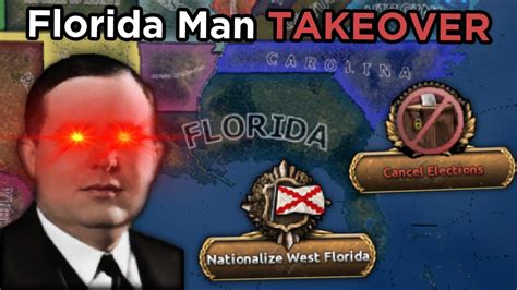 FLORIDA MAN Has HAD IT... | Hoi4: Disunited States Of America - YouTube