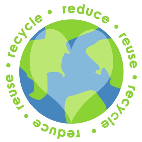 Collection Of Reduce Reuse Recycle Earth PNG PlusPNG