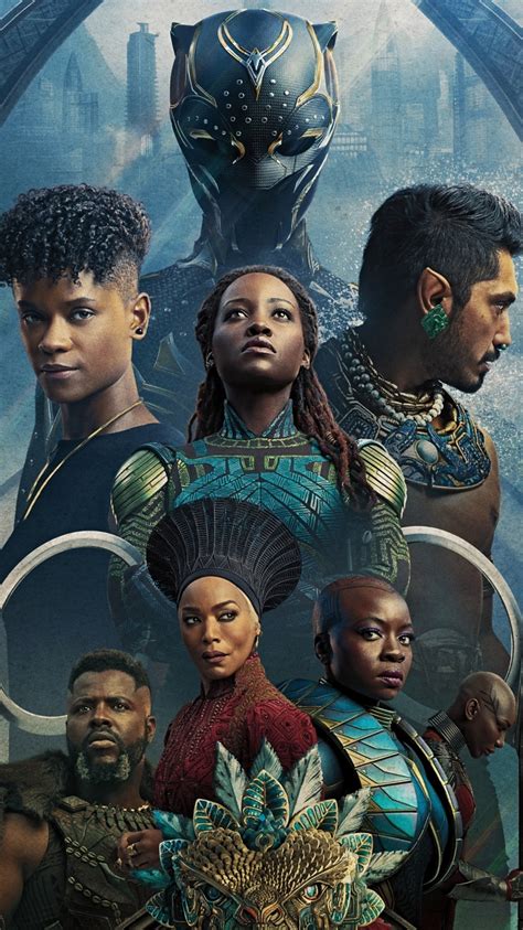 750x1334 Official Black Panther Wakanda Forever 4k Poster Iphone 6