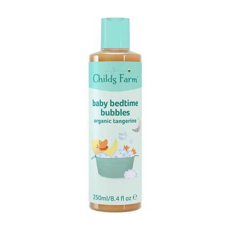 Childs Farm Baby Bedtime Organic Tangerine Bubble Bath Ocado