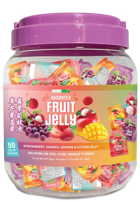 Assorted Fruit Jelly Alli And Rose