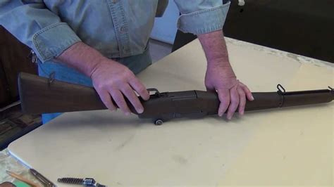 Field Stripping The M1 Garand Rifle Part 1 Youtube