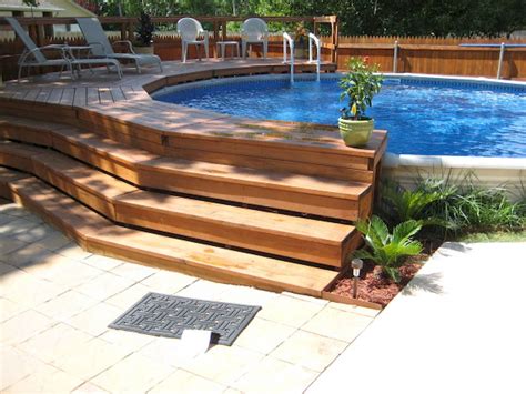 Gorgeous 80 Awesome Above Ground Pool Ideas