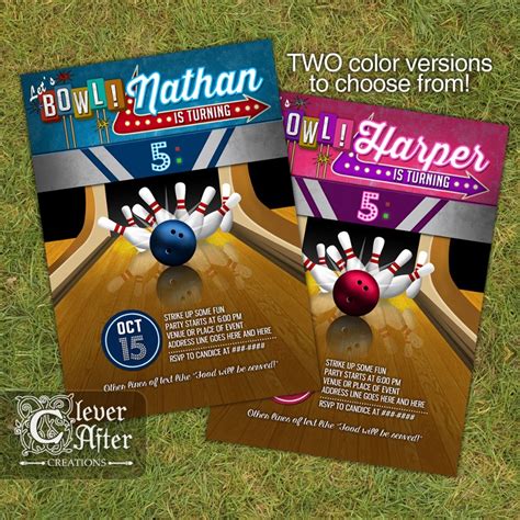 Bowling Invitation 15 Examples Format Pdf Examples