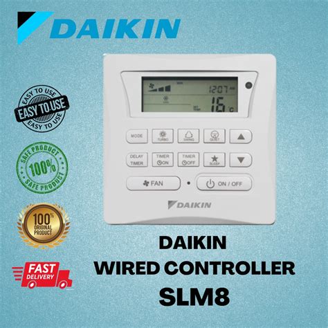 Daikin Wired Controller Slm Original Product Shopee Malaysia