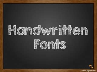 It's important that a font when choosing a font for powerpoint, steer clear of fancy script and jazzy typefaces. 4 handwritten fonts for blackboard PPT slide design ...