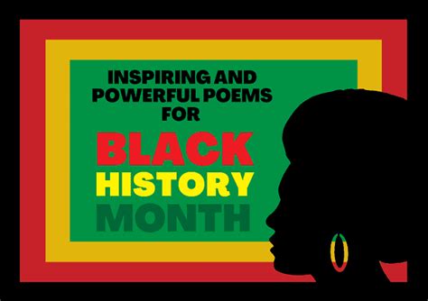 Inspiring And Powerful Poems For Black History Month