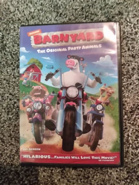 Barnyard The Original Party Animals Dvd 2006 Nickelodeon 599