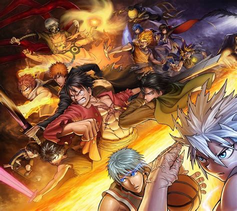 40 Animes Crossover 2020 Wallpapers On Wallpapersafari