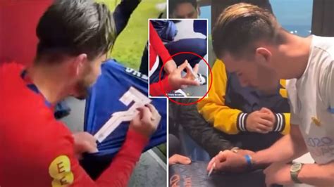 Fans Have Just Discovered How Jack Grealish Holds A Pen