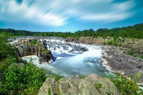Great Falls. Virginia Maryland Waterfall. Potomac River. - Etsy