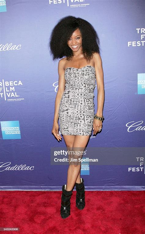 Actress Yaya Dacosta Attends The Premiere Of Whole Lotta Sole News