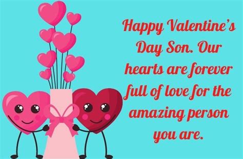 Happy Valentines Day Son Wishes Images Cards Quotes