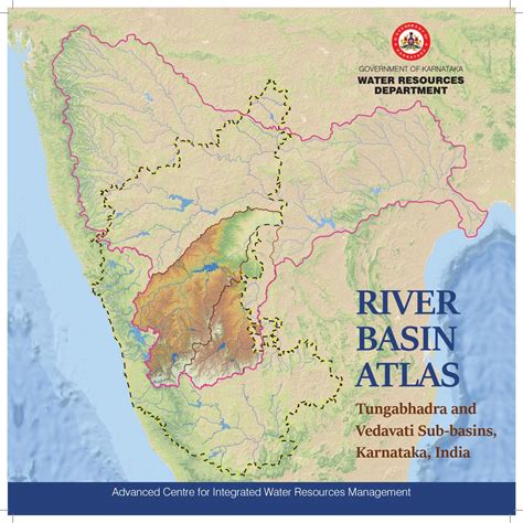 River Basin Atlas Tungabhadra And Vedavati Sub Basins By Aciwrm