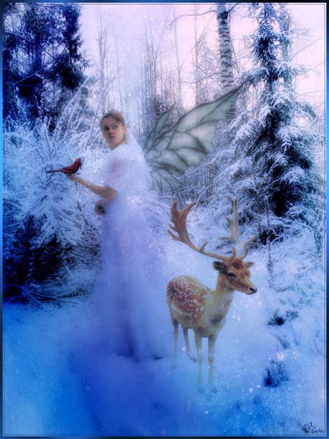 Winter Fairy Will Arrive By Margotyvy On Deviantart