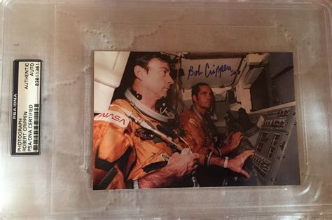 Robert Bob Crippen Signed Autographed Photo Astronaut Space Coa Psadna