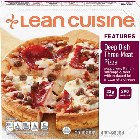 Lean Cuisine Pizza 6375 Oz Meat Apple Market