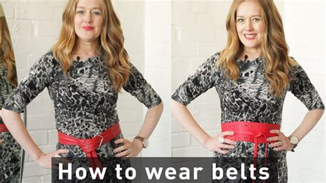 How To Wear Belts For Your Body Shape Fashion For Women Over 40 Youtube