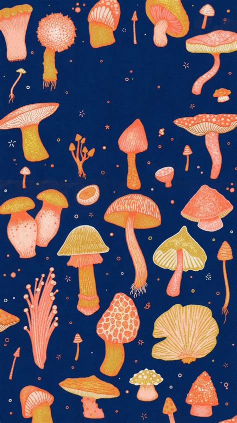 Cartoon Mushroom Wallpapers Wallpaper Cave