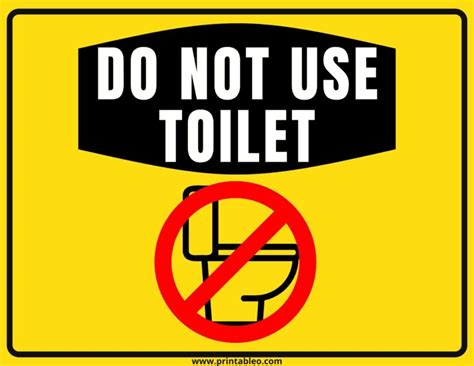 34 Printable Do Not Use Signs Download Free Pdfs