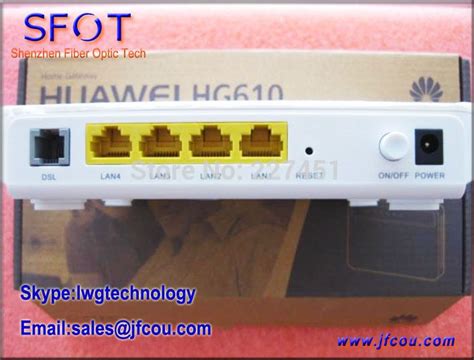 Huawei Hg610 Vdsl2 Modem Vdsl2 Cpe 4 Port Vdsl2 Vdsl Bonding Wifi