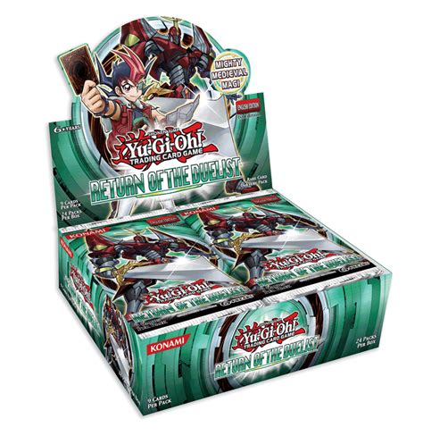 Yu Gi Oh Trading Card Game Booster Set Return Of The Duelist Includes