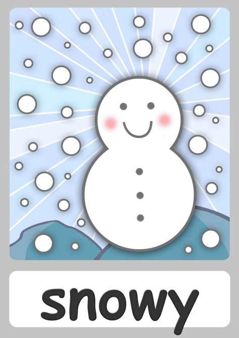 Snowy Flashcard Imágenes Decorativas Rutinas En Ingles Ingles Para