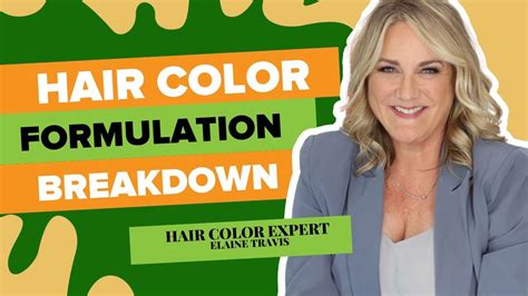 hair color formulation examples