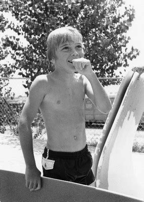 Ricky Schroder Shirtless Barefoot Teen Boy Actor