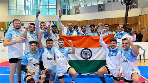 asian kabaddi championship 2023 india emerge winners after beating iran in final