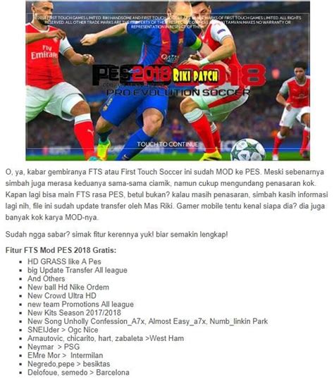 Game kedua sepak bola yang kami rekomendasikan kepada kalian adalah dream league soccer (dls), yang dirilis pada tanggal 8 desember 2011, oleh first touch game. Download Game Sepak Bola Offline PSP PES 2020 untuk ...