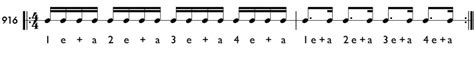 How To Play Sixteenth Note Groupings And Dotted Eighth
