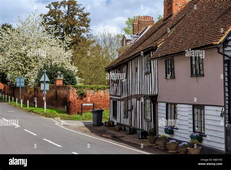 Much Hadham Village Sign Hi Res Stock Photography And Images Alamy