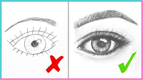 Premiumpacks & photoshop realistic drawings (25 items). DOs & DON'Ts: How to Draw Realistic Eyes Easy Step by Step ...