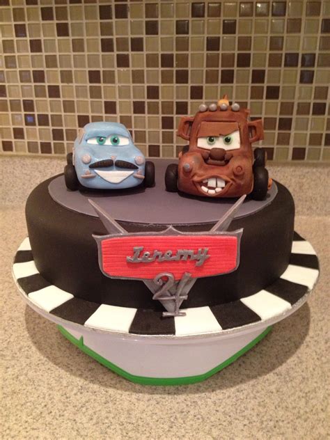 Cake · for 2 year olds · free online games. Cars 2 cake made for a little 4 year old boy. Made by ...