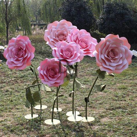 Shop the largest selection of scrapbooking supplies in the world. Color Large Paper Flowers with Stand | DM Window Display