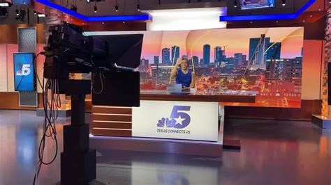 Behind The Scenes At Nbc5 Today Nothing Better Than A Beautiful Start