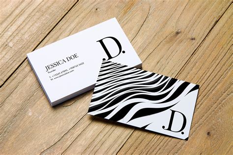 2 Beautiful Single And Double Sided Business Card Mockup Psd Files Good