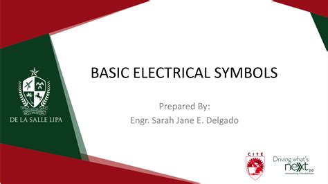 Solution 2 Basic Electrical Symbols Studypool